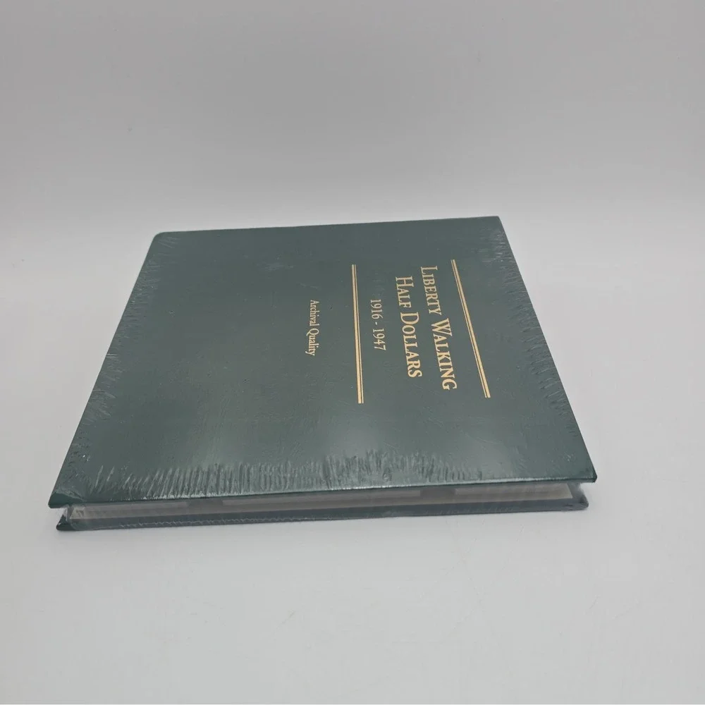 Littleton Archival Quality Coin Album Liberty Walking Half Dollars 1916-1947 New